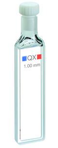 Macro cell 110-QX PL 1mm, VOL 350µl Macro cell type 110-QX with PTFE stopper...