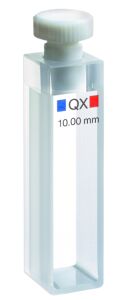 Macro cell 110-QX PL 10mm , VOL 3500µl Macro cell type 110-QX with PTFE...