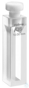 semi-micro cell, 114 cuvette type 114-QS made of high-performance quartz...