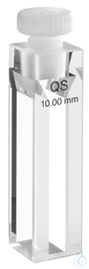semi-micro cell, 114F cuvette type 114F-QS made of high-performance quartz...