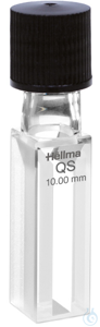 Verschließbare Küvette, 117 Küvette Typ 117-QS aus High Performance...