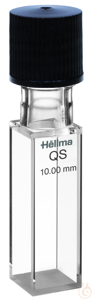 sealable cells, 117F cuvette type 117F-QS made of high-performance quartz...