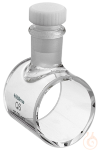 cylindrical cells, 120 cuvette type 120-QS made of high-performance quartz...