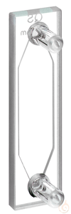 flow-through cells, 137 cuvette type 137-QS made of high-performance quartz...