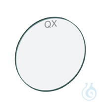 round windows type 202-QX made of Extended Range quartz glass, wavelength...