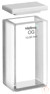 Makro-Küvette, 402 Küvette Typ 402-OG aus Optischem Glas, Wellenlängenbereich...