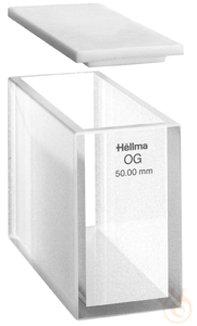 macro cell, 402 cuvette type 402-OG made of optical glass, wavelength range...
