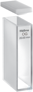 macro cell, 6030 cuvette type 6030-OG made of optical glass, wavelength range...