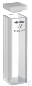 macro cell, 6030 cuvette type 6030-UV made of quartz glass, wavelength range...