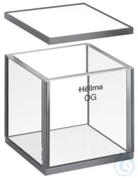 large cells, 704 cuvette type 700-OG made of optical glass, wavelength range...