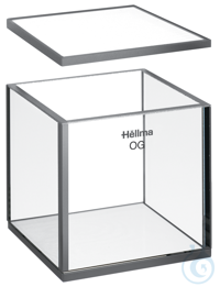 large cells, 704 cuvette type 700-OG made of optical glass, wavelength range...