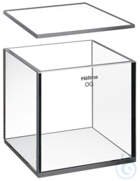 large cells, 704 cuvette type 700-OG made of optical glass, wavelength range...