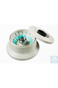 Winkelrotor, 18-fach Für Spin Coumn Kits, 45°, mit Deckel, biodicht, phenolbestä