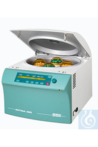 Benchtop centrifuges ROTINA 380 without rotor, (not cooled)