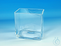 Aquarienkästen aus Glas, fein geschliffener Rand ca. Höhe 15 x 10 x 15 cm