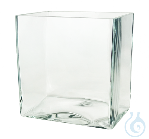 Aquarienkaesten aus Glas, fein geschliffener Ra...