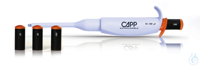 CappTrio single channel pipettes with 3 fixed volume knobs 25,50,100 µl old order number: 40101006