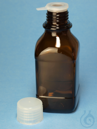 4Artículos como: Bottles, screw thread, amber glass, with screw cap of polypropylene 2500 ml /...