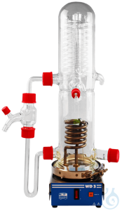 Wasserdestillierapparat mit Heizgerät, CE
