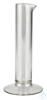 Glaszylinder mit Fuß und Ausguss ca. 110x20 mm