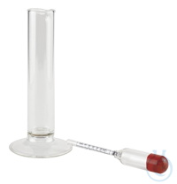 Urinprober für kleinste Mengen, mit Glaszylinder
