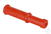 Mundstücke aus Polystyrol, rot