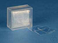 Cover glasses for hemocytometers, CE 20 x 26 mm
