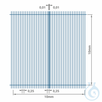 Zählkammern, nur für Export außerhalb der EU einfach Nageotte, vertikales Teilnetz Nageotte:...