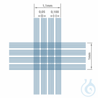 Zählkammern, CE doppelt Thoma neu Nageotte: horizontales Teilnetz auf Anfrage - horizontal ruling...