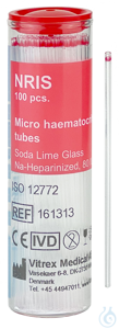 Mikro-Hämatokritkapillaren, CE nicht heparinisiert