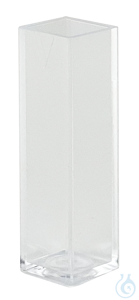 Einmal-Küvetten aus Polystyrol, Schichttiefe 10 mm, Einsatzbereich ab 340 nm Typ Makro,...