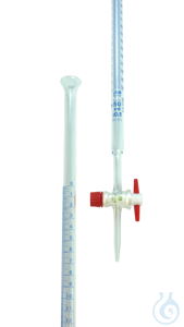 3Artikel ähnlich wie: B&uuml;retten Klarglas, Borosilikatglas 3.3, Klasse AS, Graduierung blau, gerader...