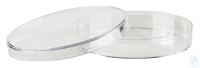 Petri dishes of polystyrene with vents, disposable, with cover 90 mm Ø