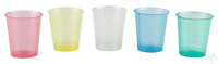 Medikamentenbecher, Einmalgebrauch, aus Polypropylen, mit Richtwertskala, Inhalt 30 ml, CE farblos