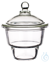 Exsikkatoren aus Borosilikatglas 3.3 mit Knopfdeckel 10 cm