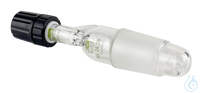 Spare stopcocks for desiccators for cover with socket NS 24/29