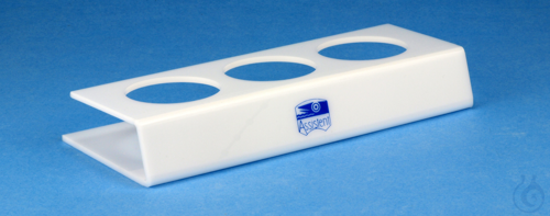 Faerbegestelle aus Plexiglas&reg;, leer, mit 3 ...