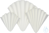 Filter paper folded for qualitative analyses ca. 125 mm Ø