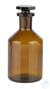 Enghalsflaschen mit Glasstopfen Klarglas 500 ml