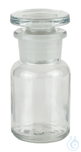 5Artículos como: Bottles, wide neck, with glass stopper clear glass 50 ml Bottles, wide neck,...