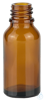 Dropping bottles, amber glass, thread DIN 18, without screw cap 5 ml unterschiedliche...