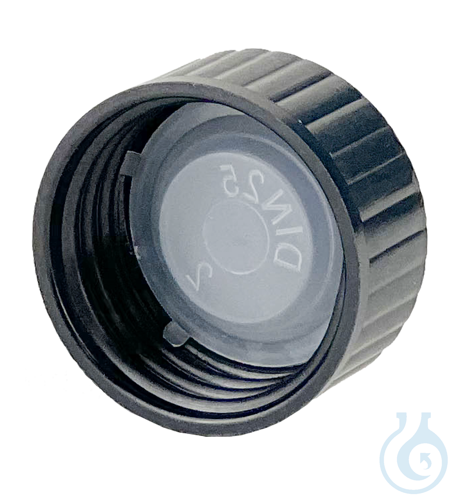 Screw caps of urea resin molding compound, blac...