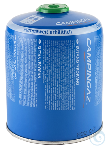 Kartusche zu 450 g Butangas, mit Sicherheitsventil, für LABOGAZ®-Brenner Nr....