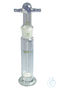 Gaswaschflaschen mit Filterplatte 500 ml
