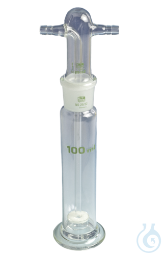 Gaswaschflaschen mit Filterplatte 500 ml