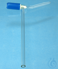Burette stopcocks Safety needlevalve stopcock with spindle of PTFE,...