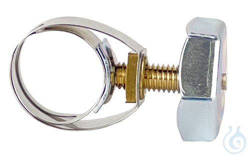 Tubing clamps with thumb screw 19 mm &Oslash;