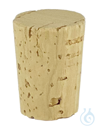 Cork stoppers, first-class quality, low-porous Ø mm H 14 x 11 x 22