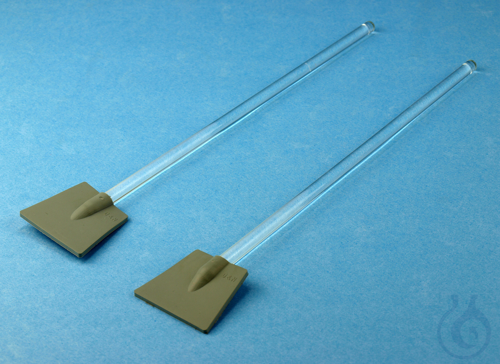 Stirring rods of glass, fused ends 300 x 7 mm o...