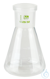 Erlenmeyer flasks, borosilicate glass 3.3, with standard ground joint and scale, without stopper...